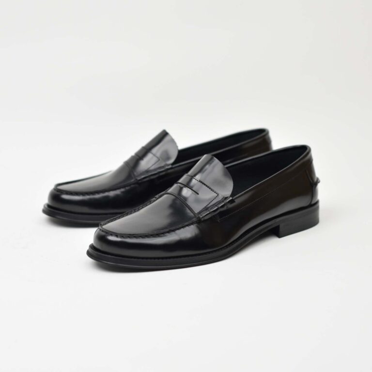 Classic Penny Loafer-Black 283-01Z thumbnail 2