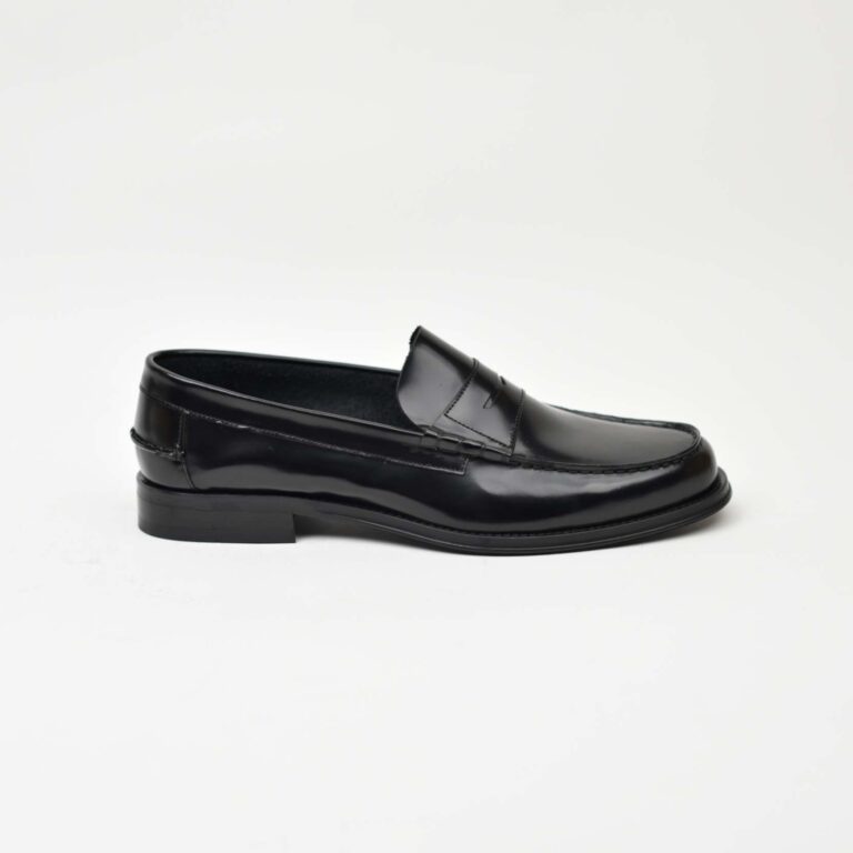 Classic Penny Loafer-Black 283-01Z thumbnail 3