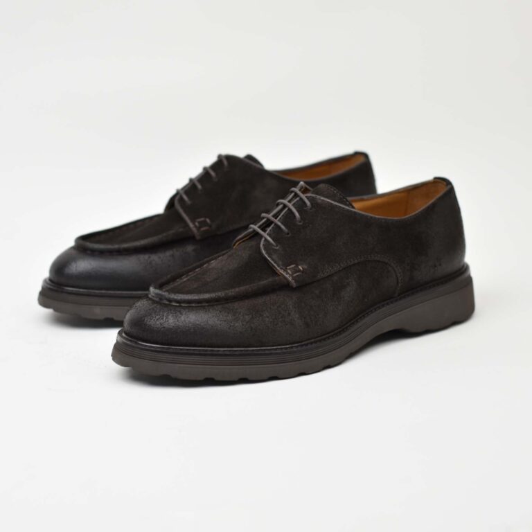 Suede Derby – Dark Brown 40-44KA thumbnail 2