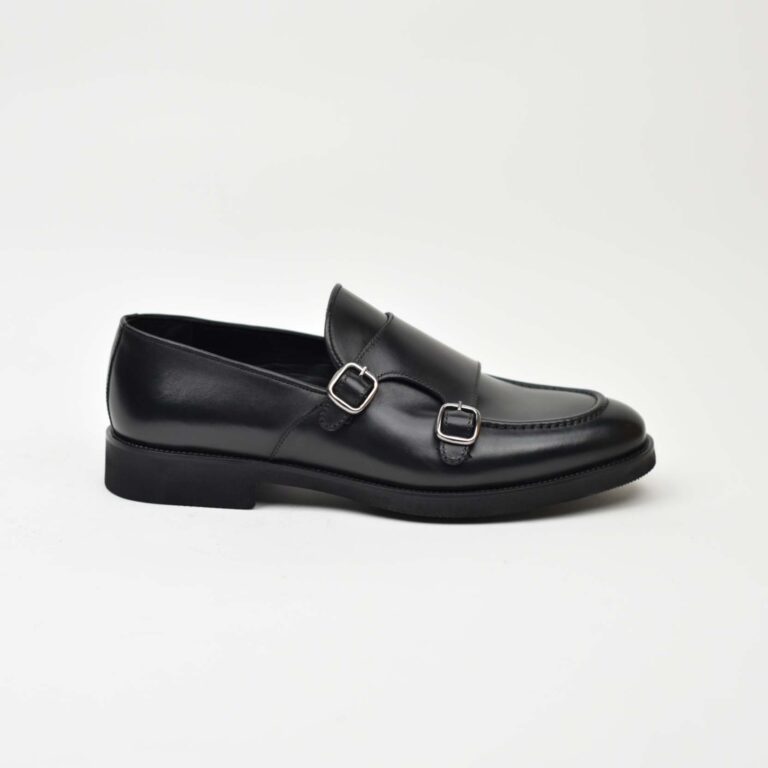 Double Monk Strap-Black 138-03Z thumbnail 3