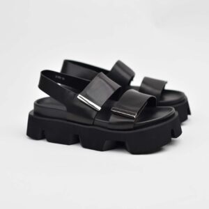 Nova Chunky Sandal Black A-030