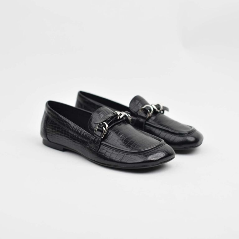 Verona Croc Black A-042