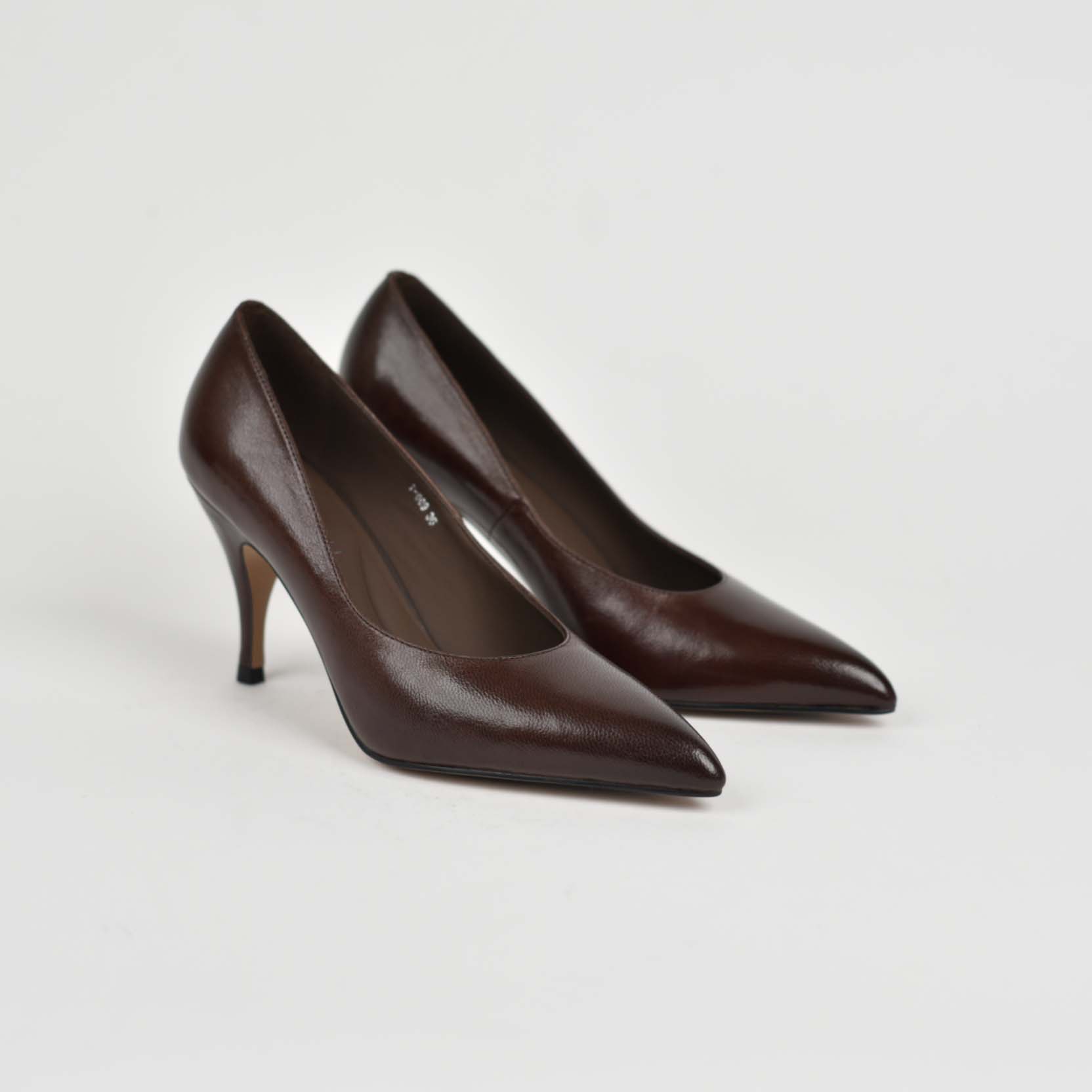 STILETTO COGNAC T-009 - Image 1